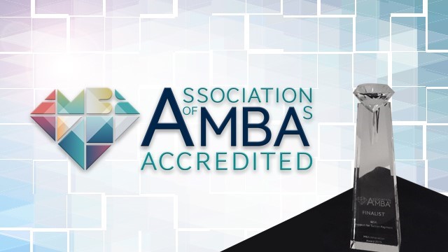IESA was among the first three finalists of the “MBA Innovation Award” given by AMBA